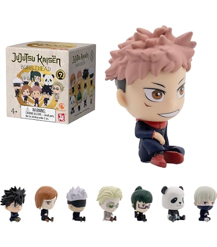 Amazon.com: Yume Jujutsu Kaisen Bobble Head 7cm, 11200MAXX : Toys